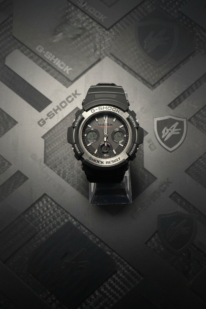 Casio G-Shock AWG-M100 highly reliable analogue-digital sports watch