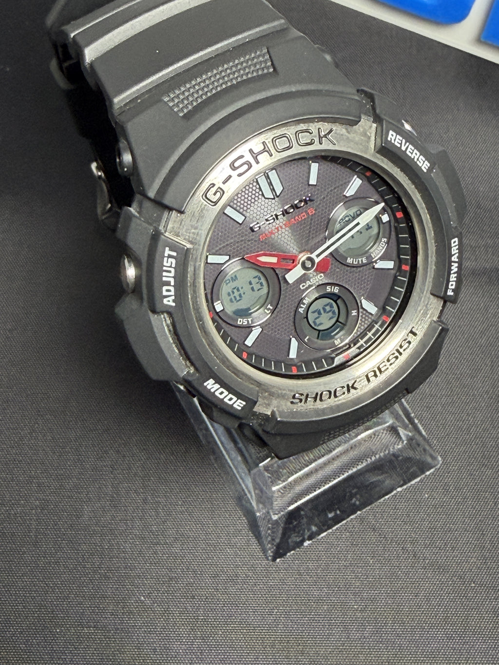 Casio G-Shock AWG-M100 highly reliable analogue-digital sports watch