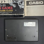 Casio BG-20 BOXING GAME rare calculator 1981 Japan full set