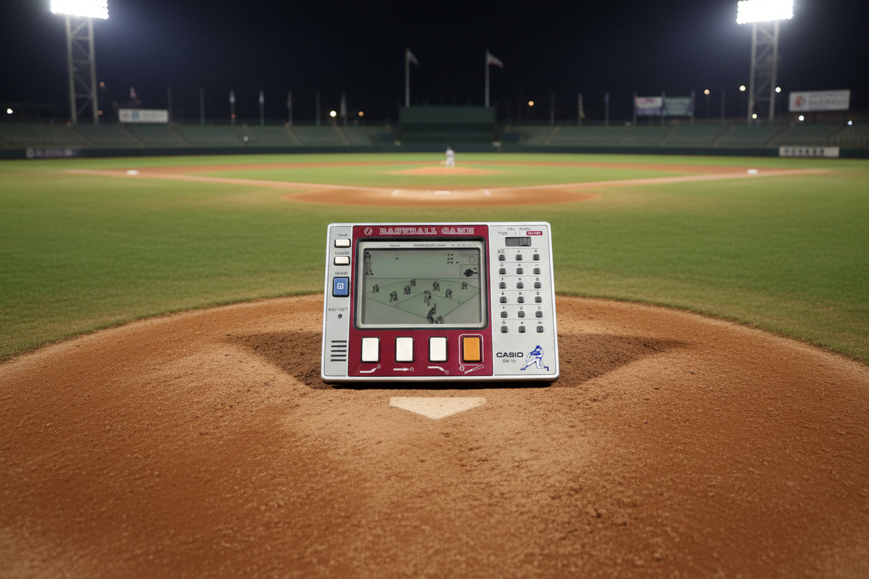 Casio BB-10 Baseball Game Calculator by Casio in 1982 Japan