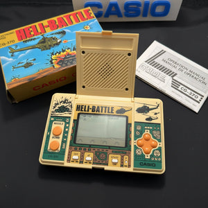 Casio CG-370 Heli-Battle is a rare handheld game from 1987