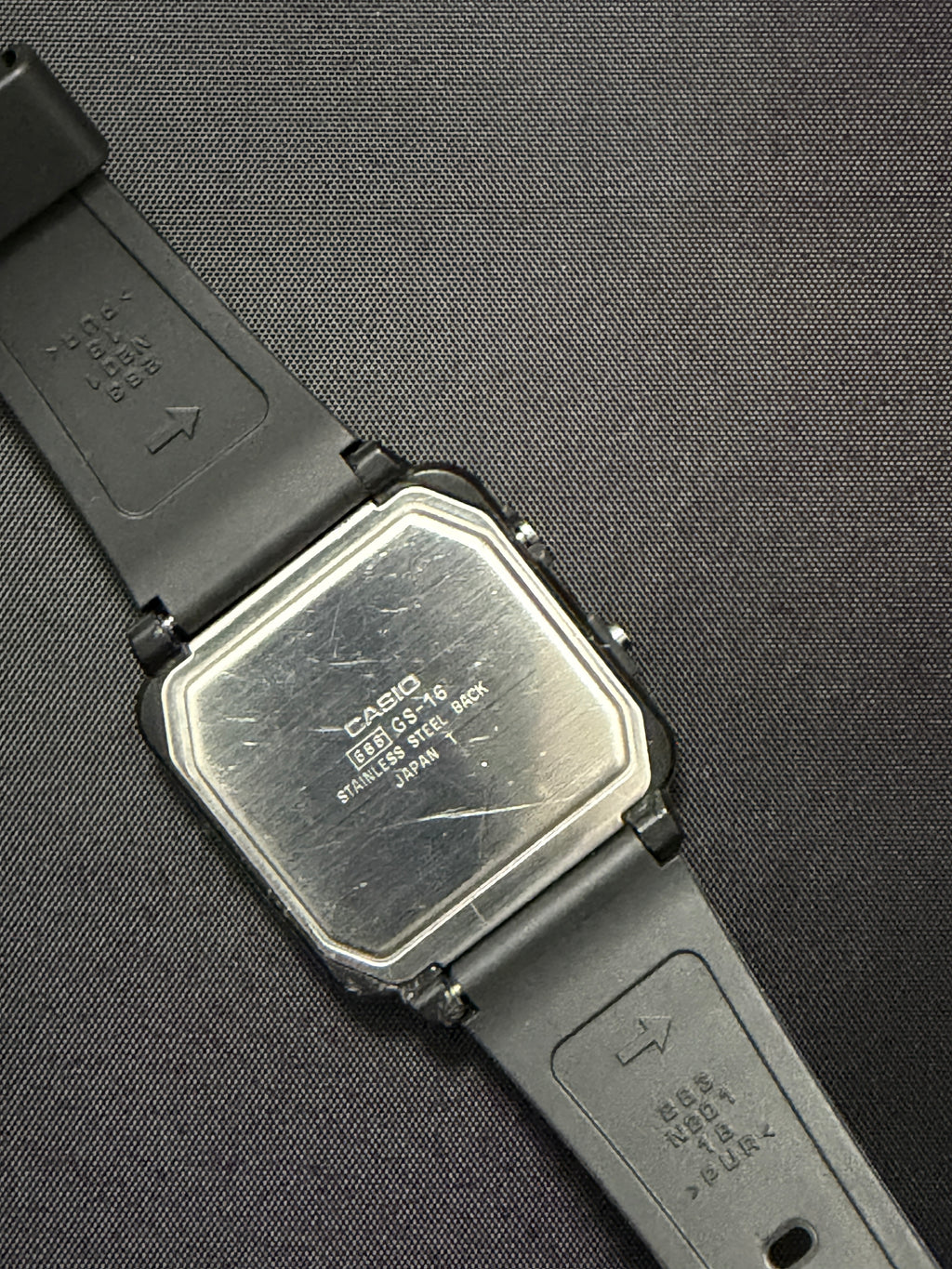 Casio GS-16 Space Warrior rare game watch Japan 1987