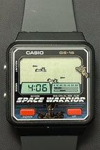 Casio GS-16 Space Warrior rare game watch Japan 1987