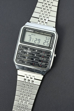 Casio CA-501 is a rare calculator watch Japan 1984