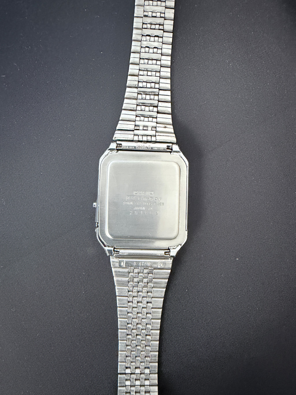 Casio CA-501 is a rare calculator watch Japan 1984