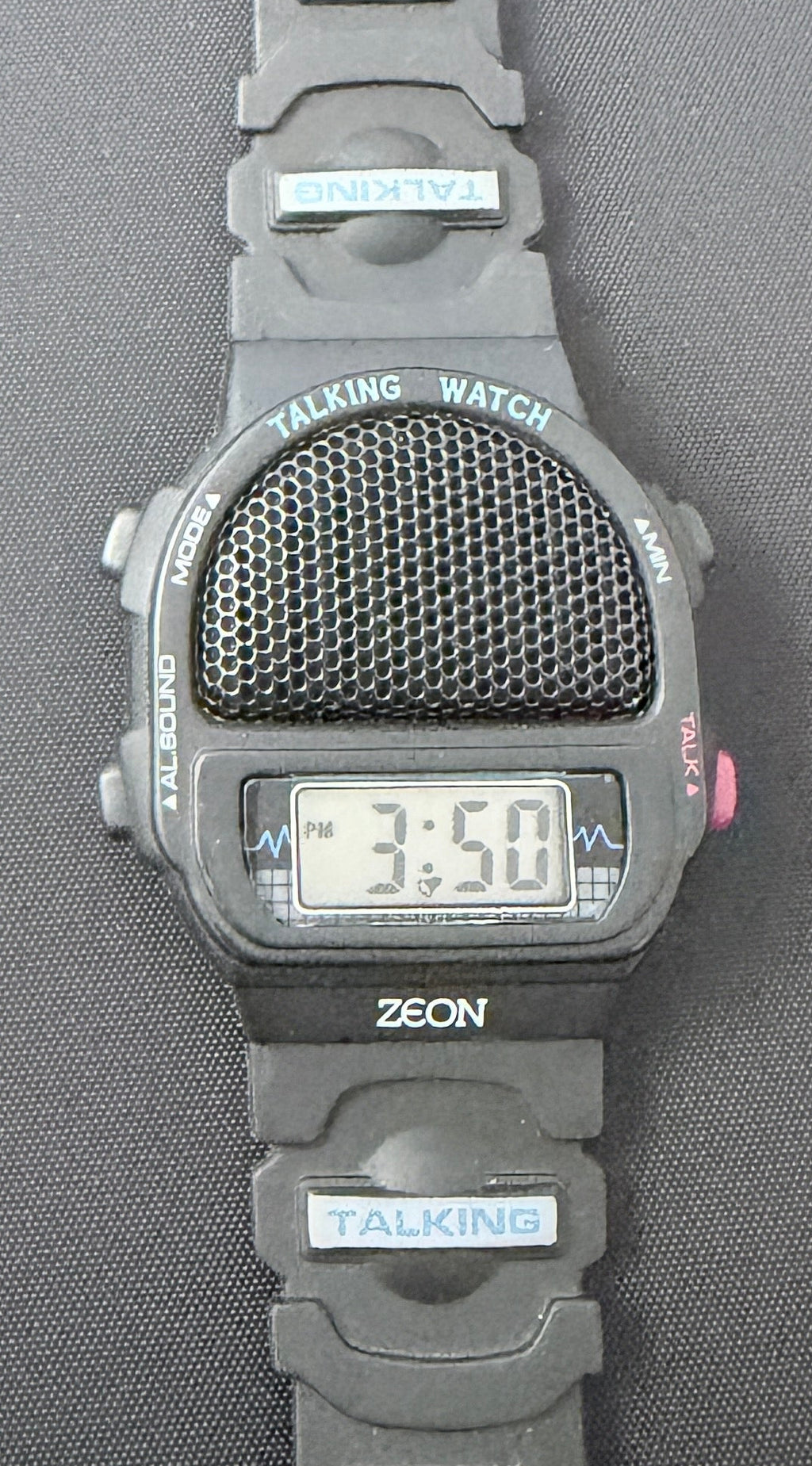 Zeon ZR11863 talking watch from 1990