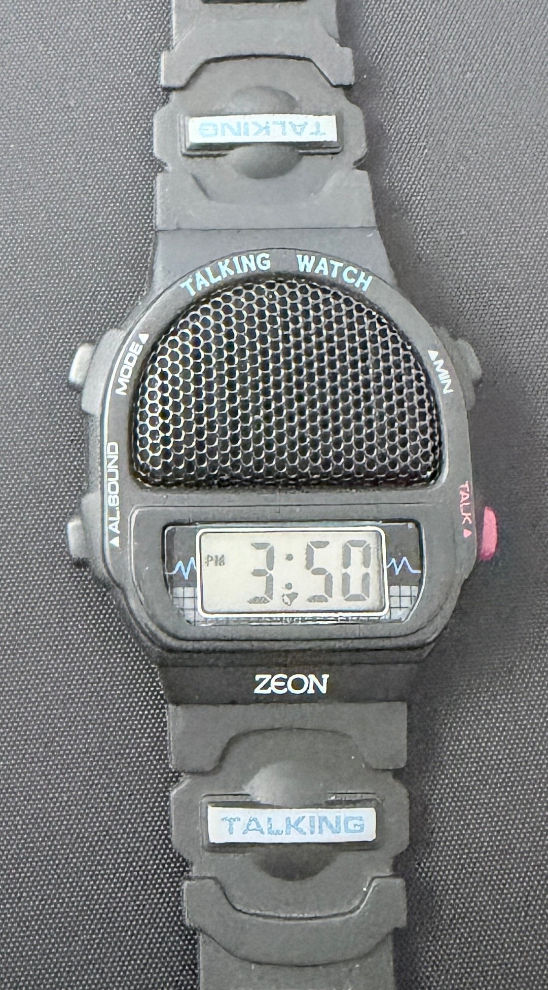 Zeon ZR11863 talking watch from 1990