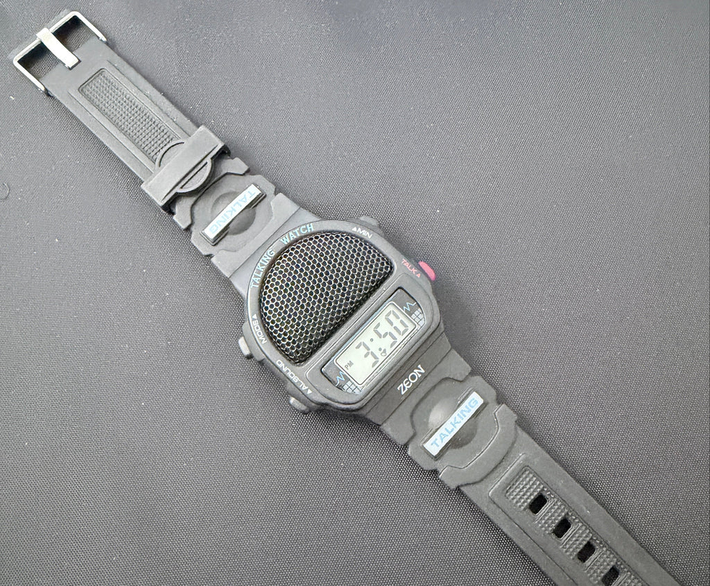 Zeon ZR11863 talking watch from 1990