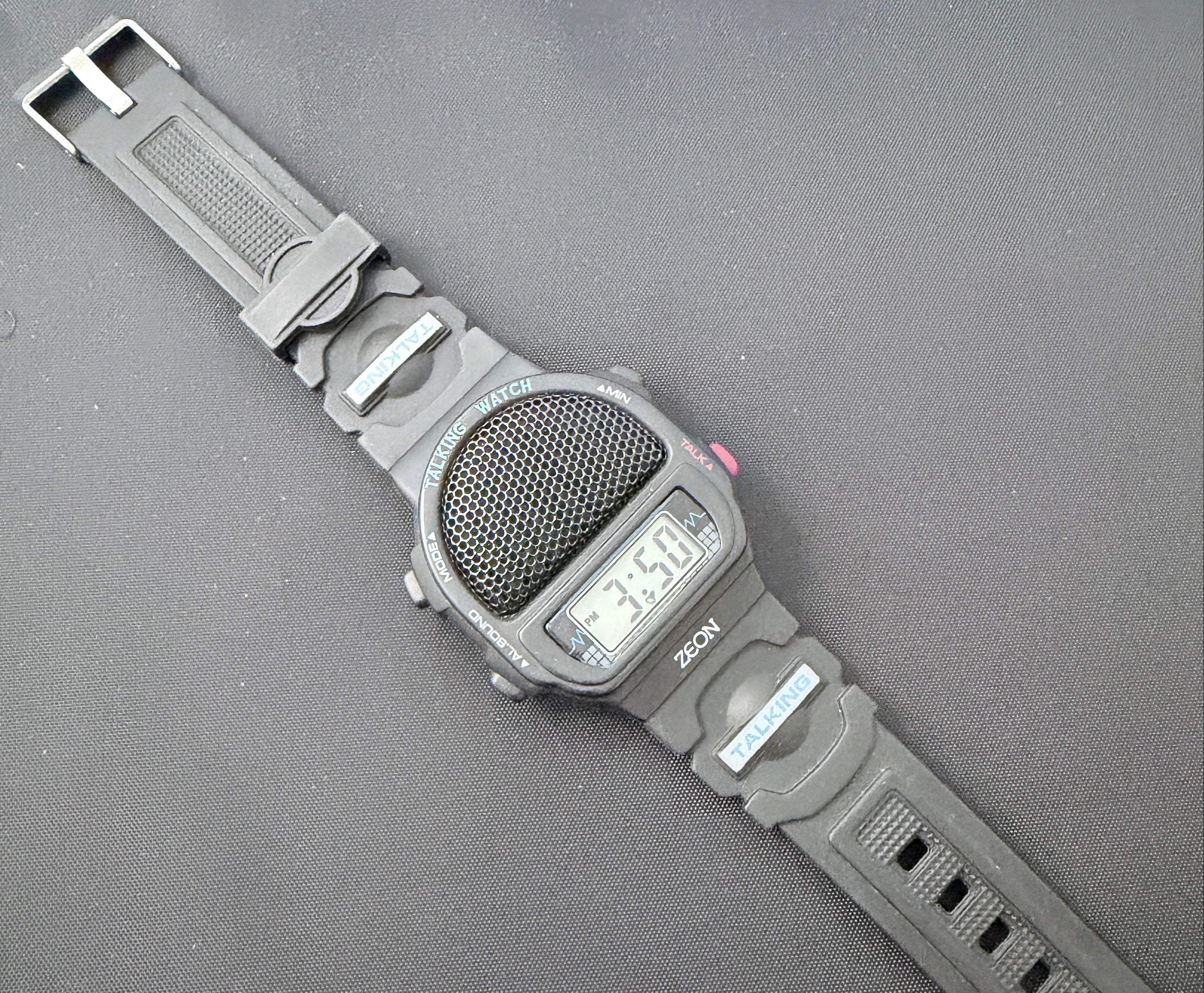 Zeon ZR11863 talking watch from 1990