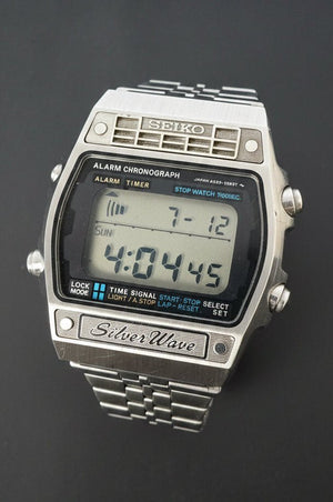 Seiko Silver Wave A259-5090 MOONRAKER 1979 Japan