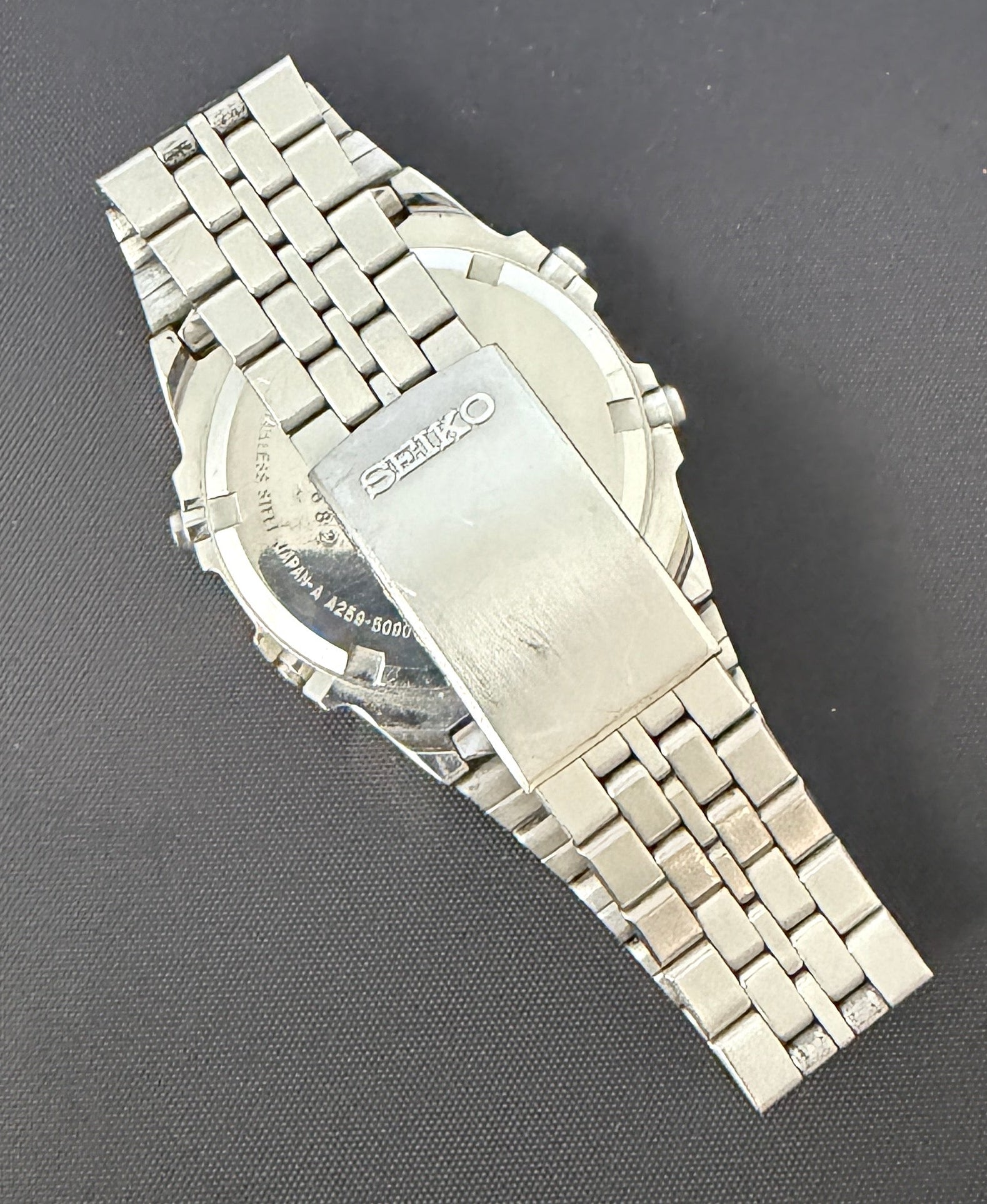 Seiko Silver Wave A259-5090 MOONRAKER 1979 Japan