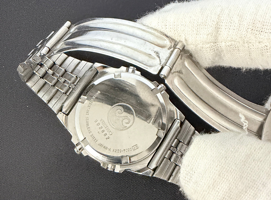 Seiko Silver Wave A259-5090 MOONRAKER 1979 Japan