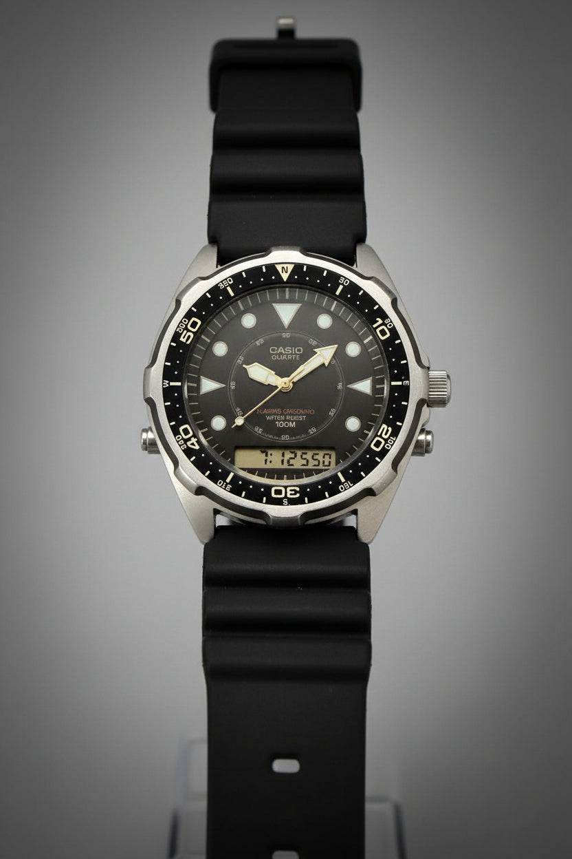 Casio "Arnie" AMW-320 divers watch the rare 1989 Japan 358 version