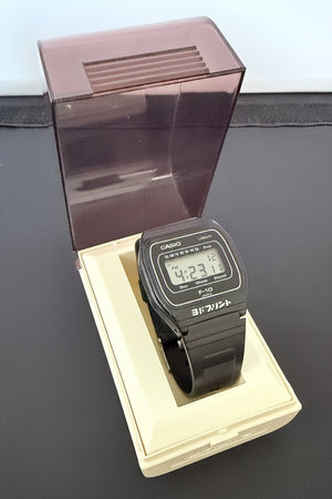 Casio F-10 is super rare 1980 Casio’s very first resin case watch