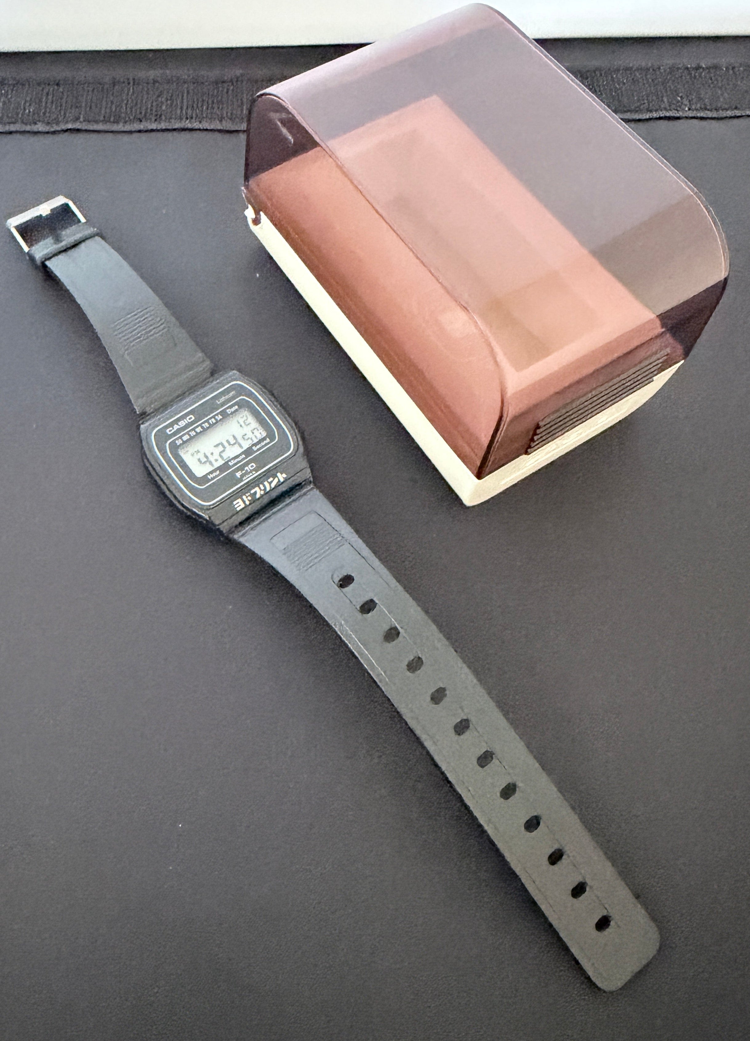 Casio F-10 is super rare 1980 Casio’s very first resin case watch.