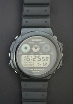 Casio TRI GRAPH Watch and Clock TGW-10 and TGQ-200 Bundle Set