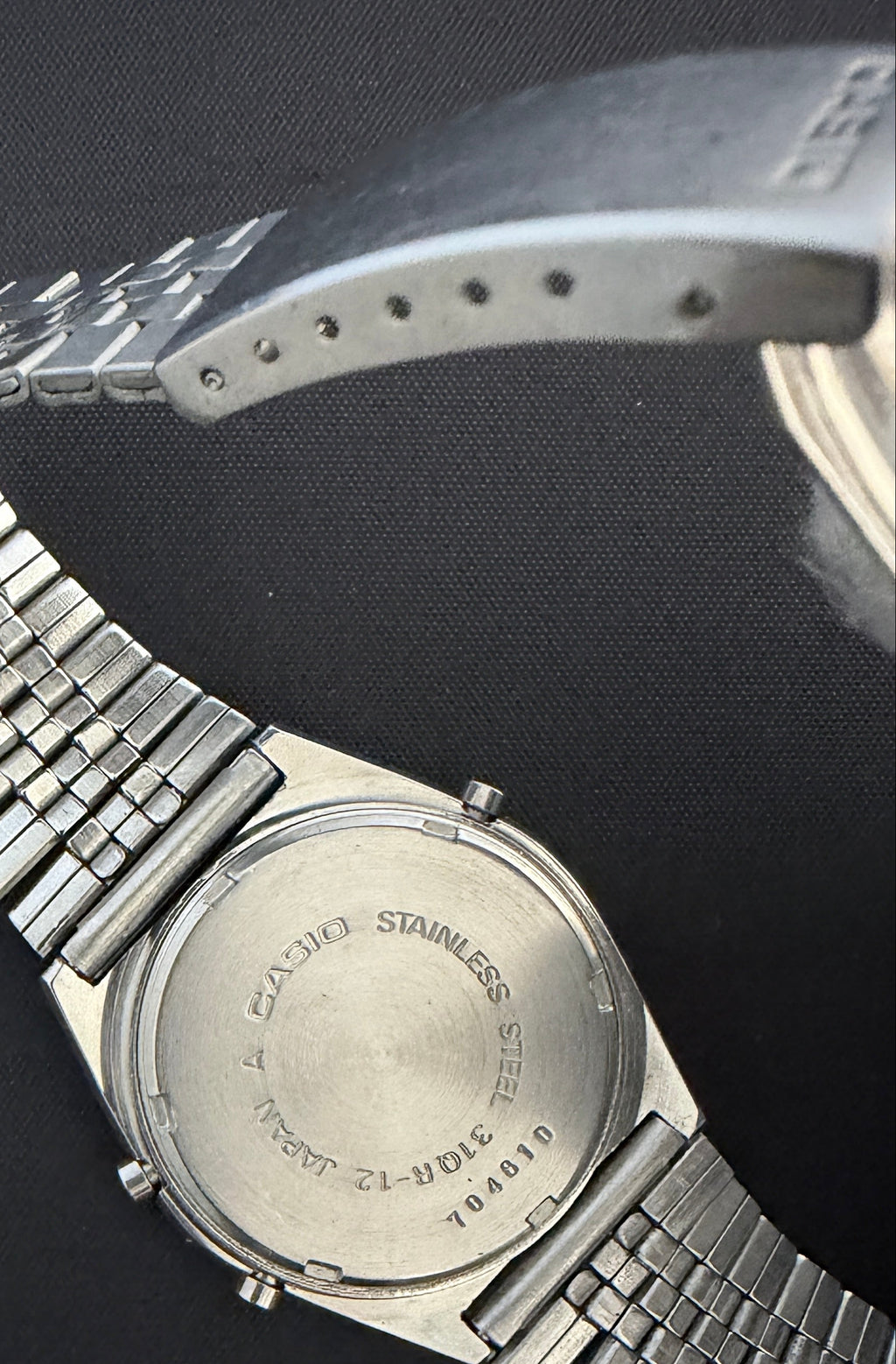 Casio 31QR-12 is an incredibly rare Casiotron 1976.