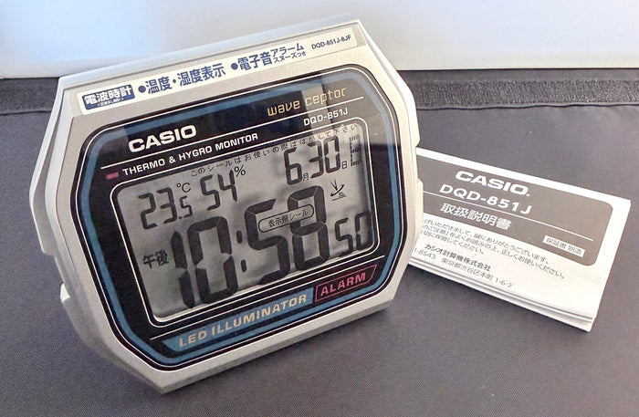 Casio DQD-851J-8JF is a retro-styled digital desk clock NEW