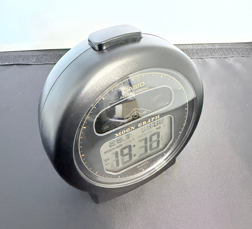 Casio GMQ-100 Moon Graph Alarm Clock A piece of history, A collectors Holy GRAIL