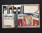 Gakken Pinball LCD card game released in the early 1980's Japan