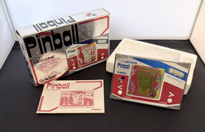 Gakken Pinball LCD card game released in the early 1980's Japan