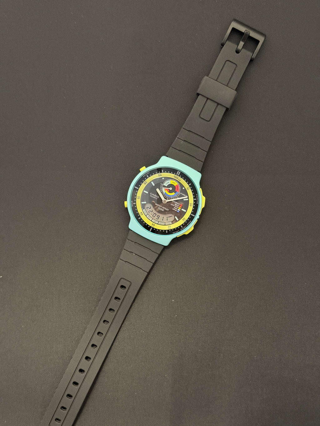 Casio AW-60 from 1992 the "Exercise Planner" or "Personal Trainer"