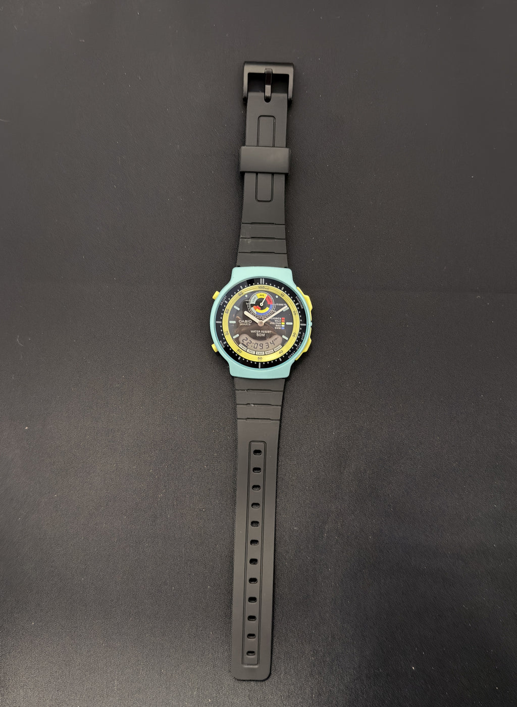 Casio AW-60 from 1992 the "Exercise Planner" or "Personal Trainer"
