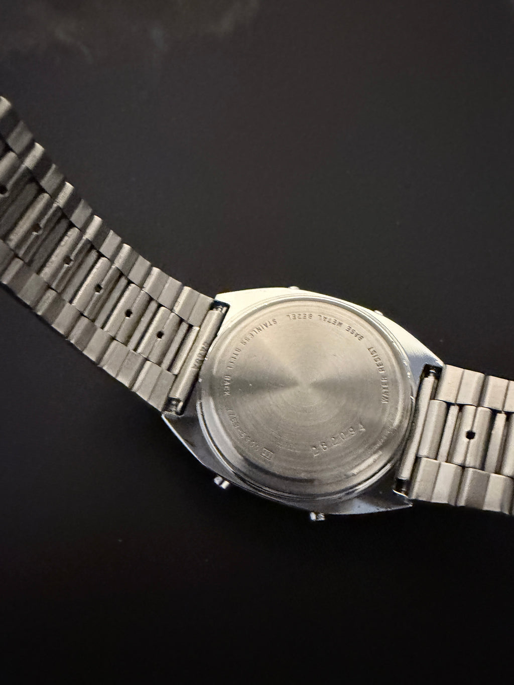 Alba Y789-5300 Seiko vintage alarm chronograph watch Japan 1980