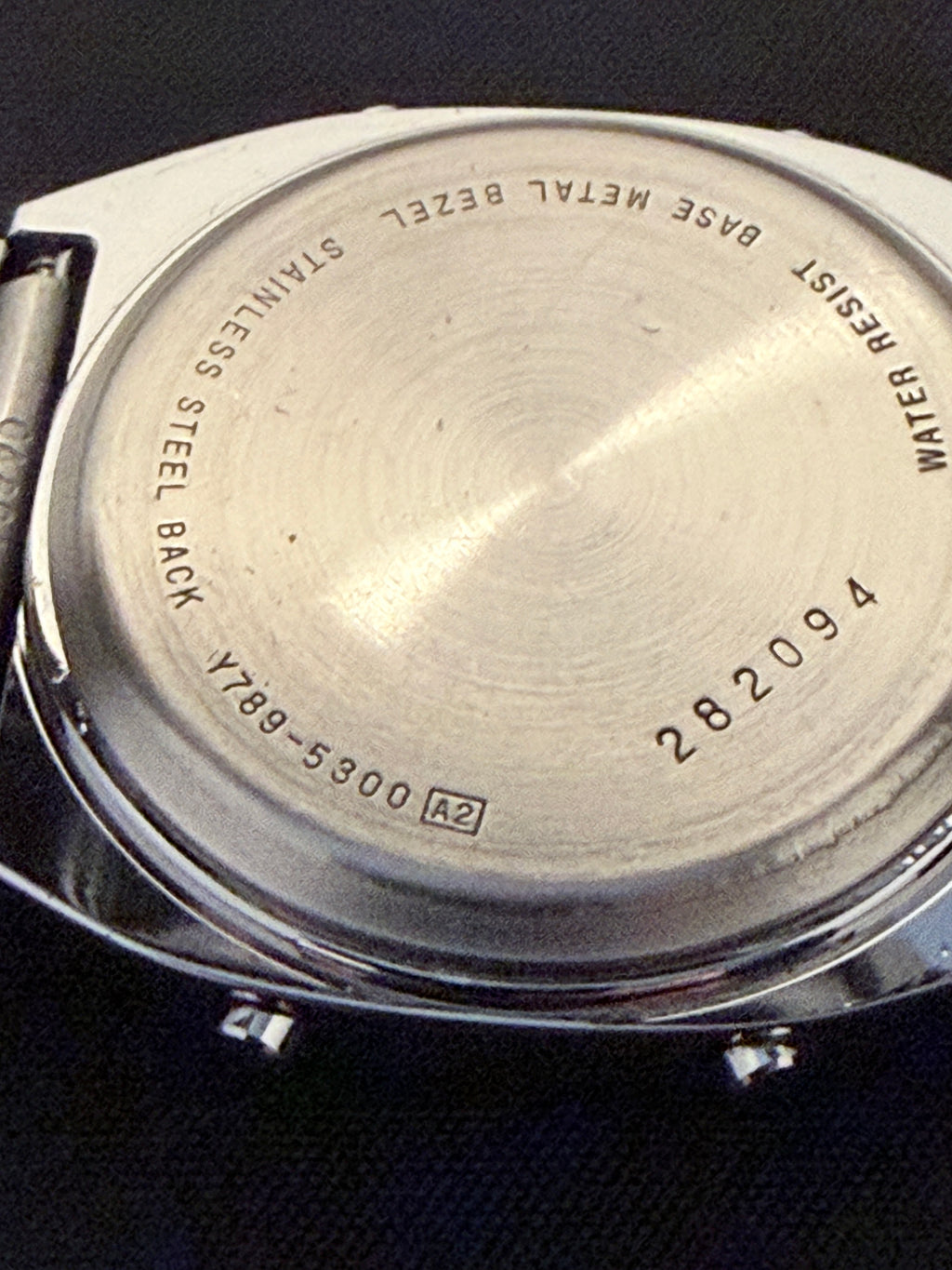 Alba Y789-5300 Seiko vintage alarm chronograph watch Japan 1980