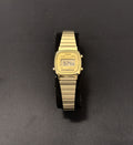 Casio LA670WE GOLD ultra-compact watch New Vintage Collection
