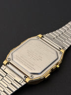 Casio Vintage Data Bank DB-380G Watch rare GOLD version - VINDIGI
