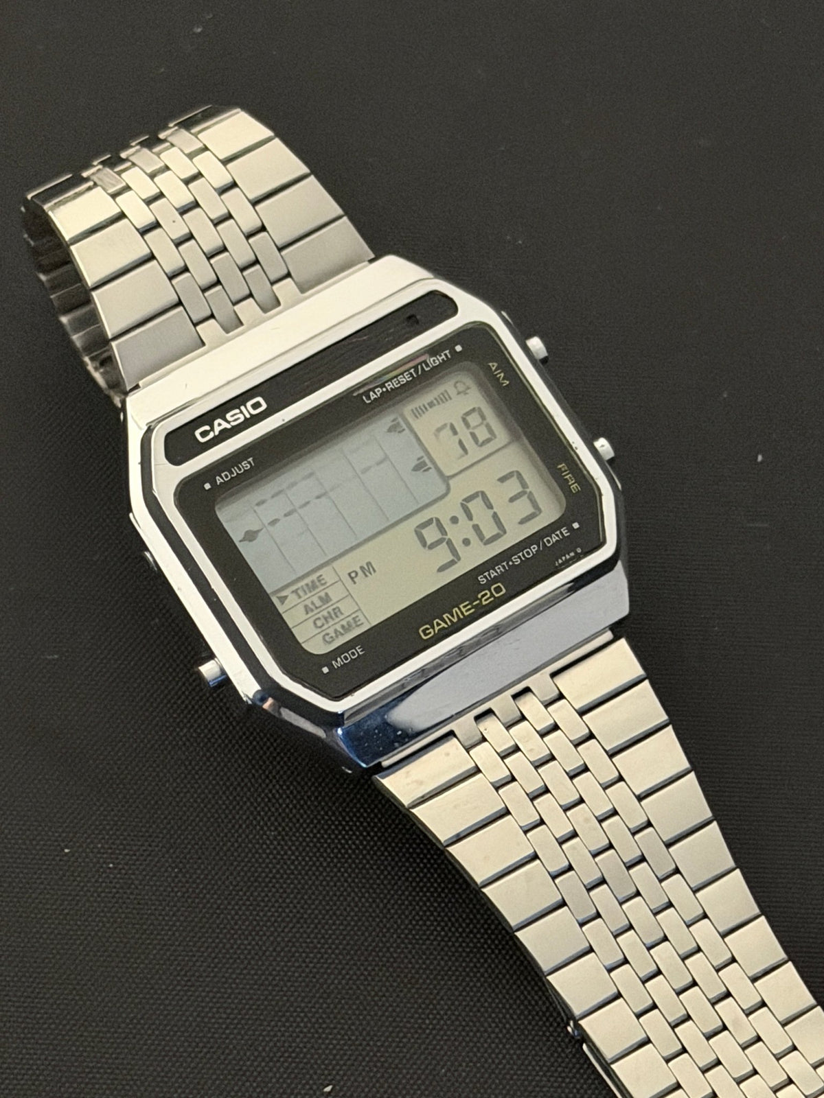 Casio GM-20 Game Watch Japan 1980 - VINDIGI