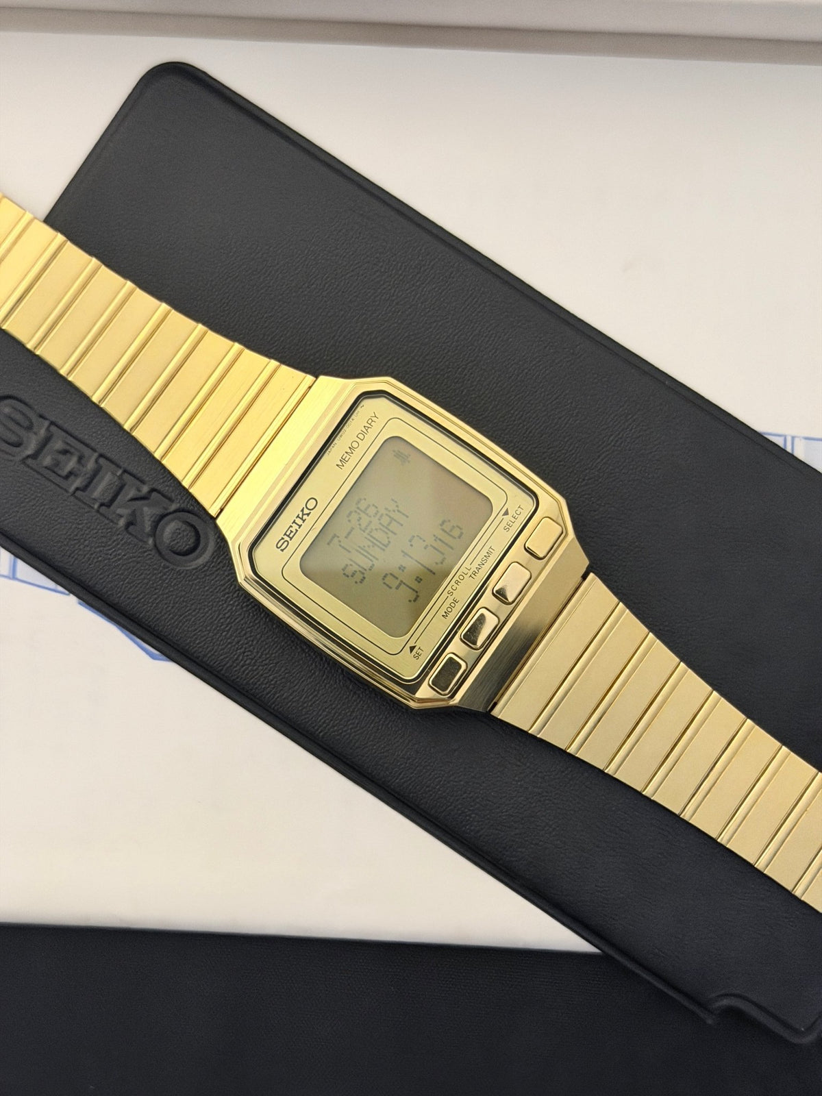 Seiko Memo Diary UW02-0010 a true "complete set" Japan 1984 - VINDIGI