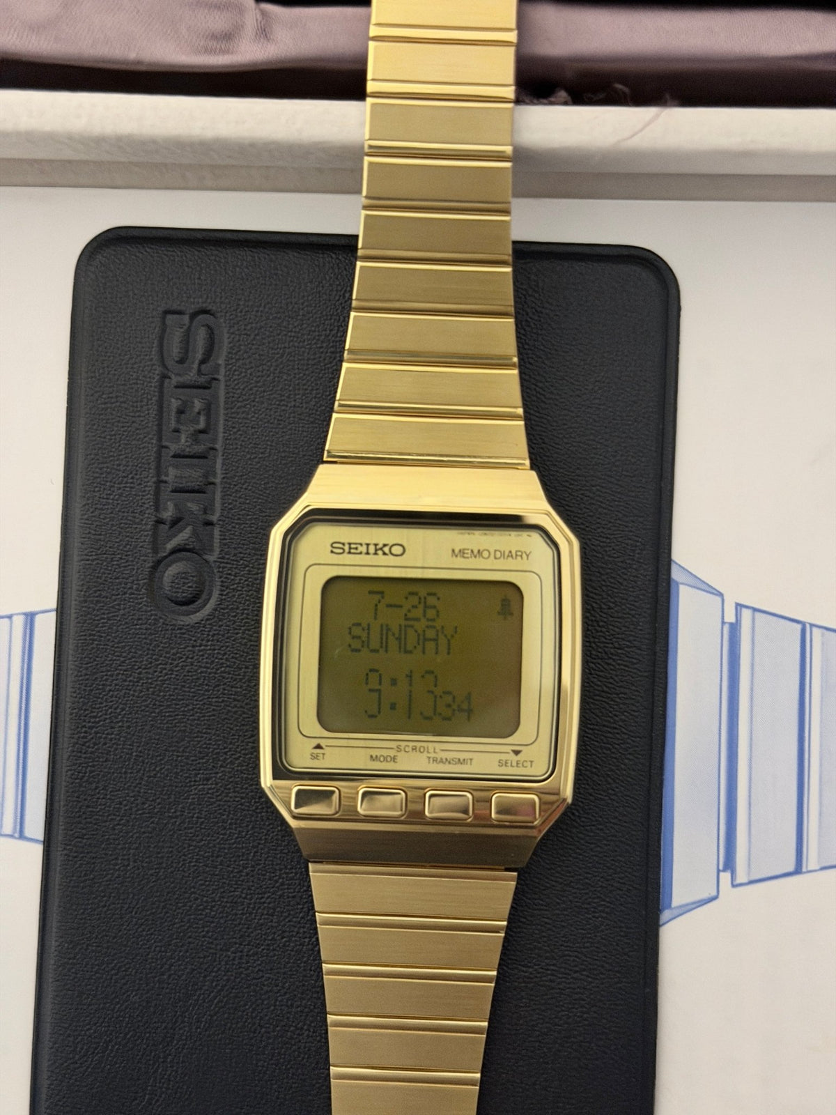 Seiko Memo Diary UW02-0010 a true "complete set" Japan 1984 - VINDIGI