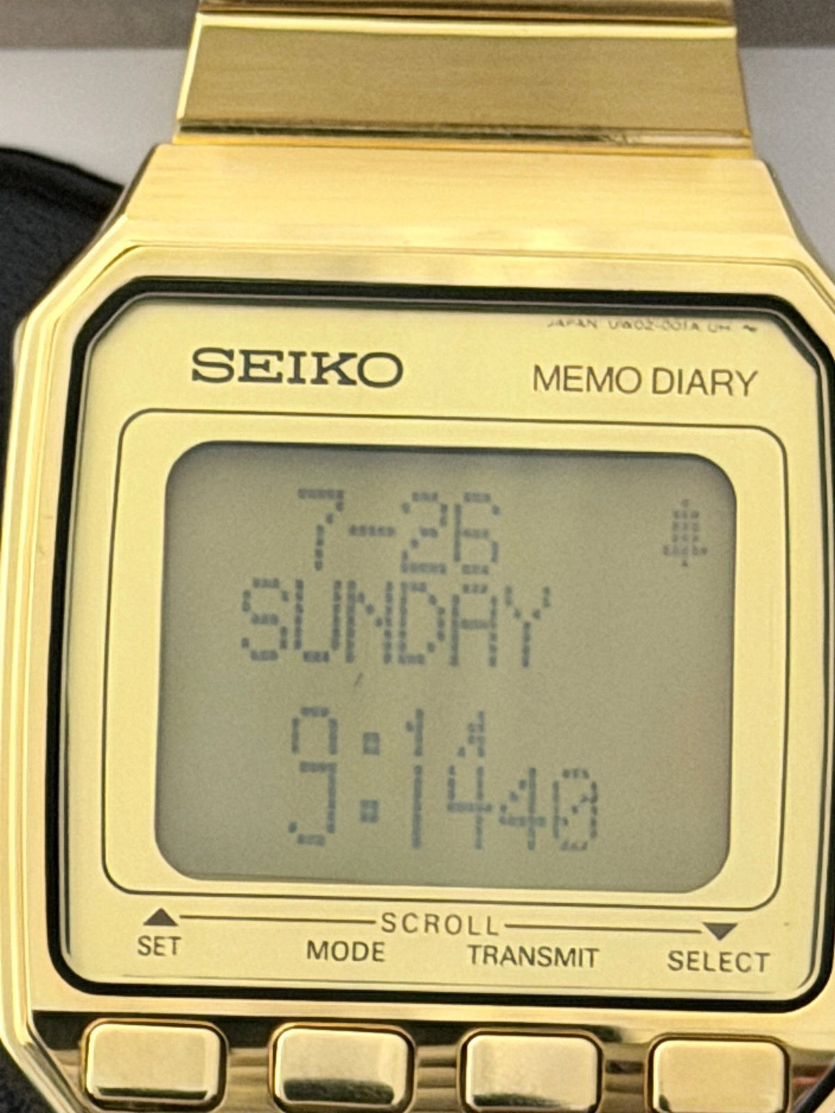 Seiko Memo Diary UW02-0010 a true "complete set" Japan 1984 - VINDIGI
