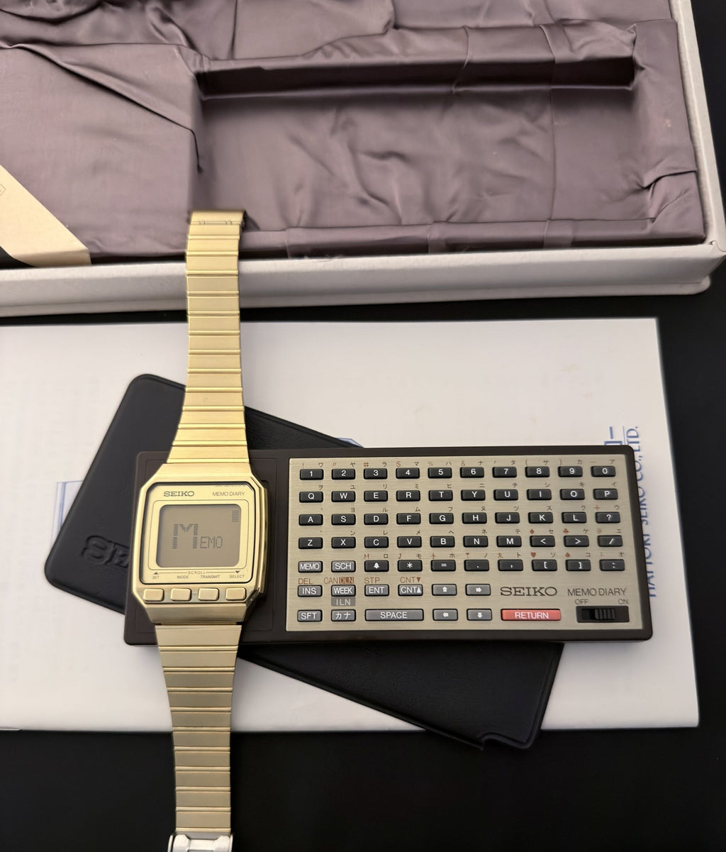 Seiko Memo Diary UW02-0010 a true "complete set" Japan 1984 - VINDIGI