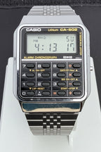 Casio CA-502 is a rare calculator watch Japan 1984 - VINDIGI