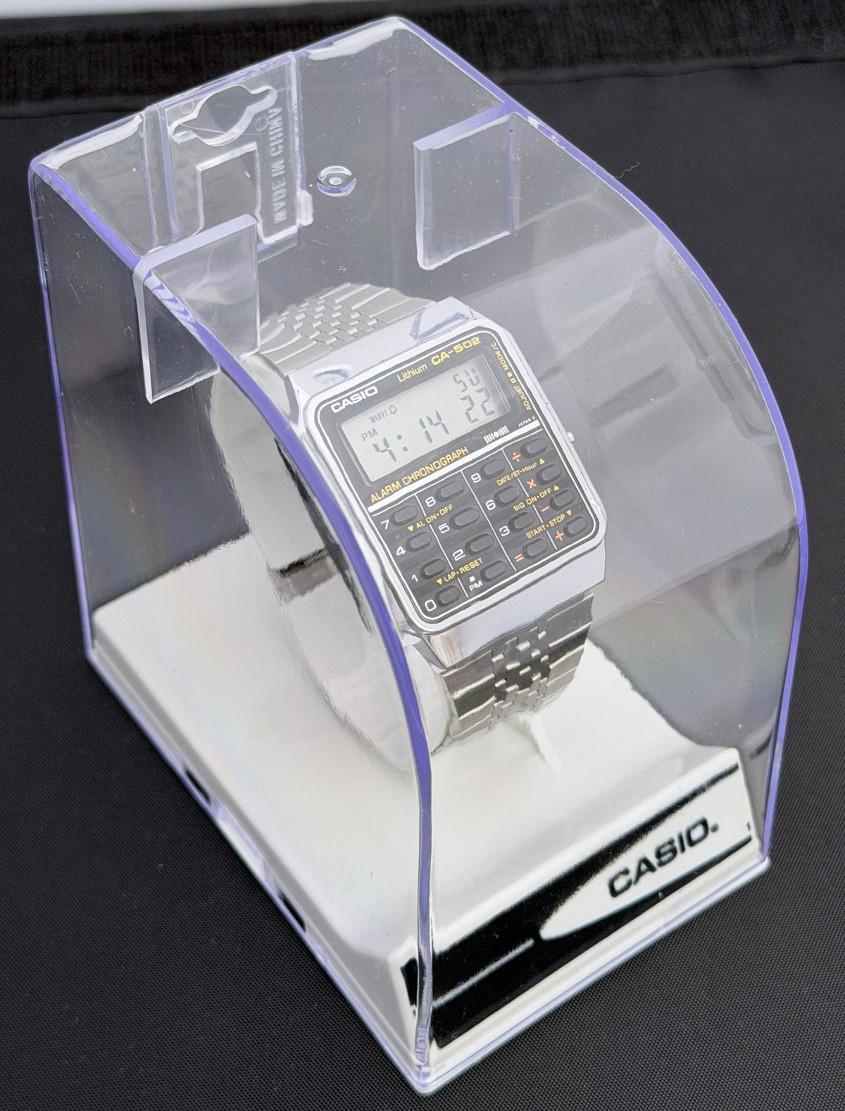 Casio CA-502 is a rare calculator watch Japan 1984 - VINDIGI