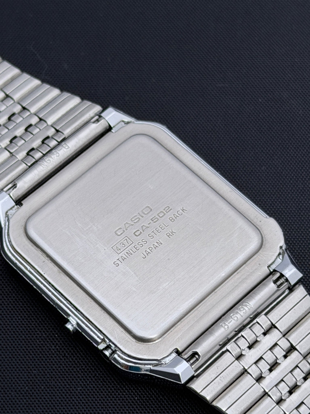 Casio CA-502 is a rare calculator watch Japan 1984 - VINDIGI