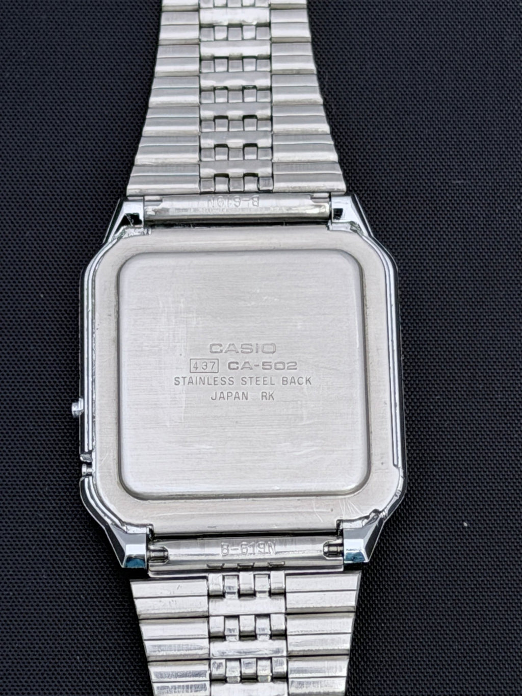 Casio CA-502 is a rare calculator watch Japan 1984 - VINDIGI