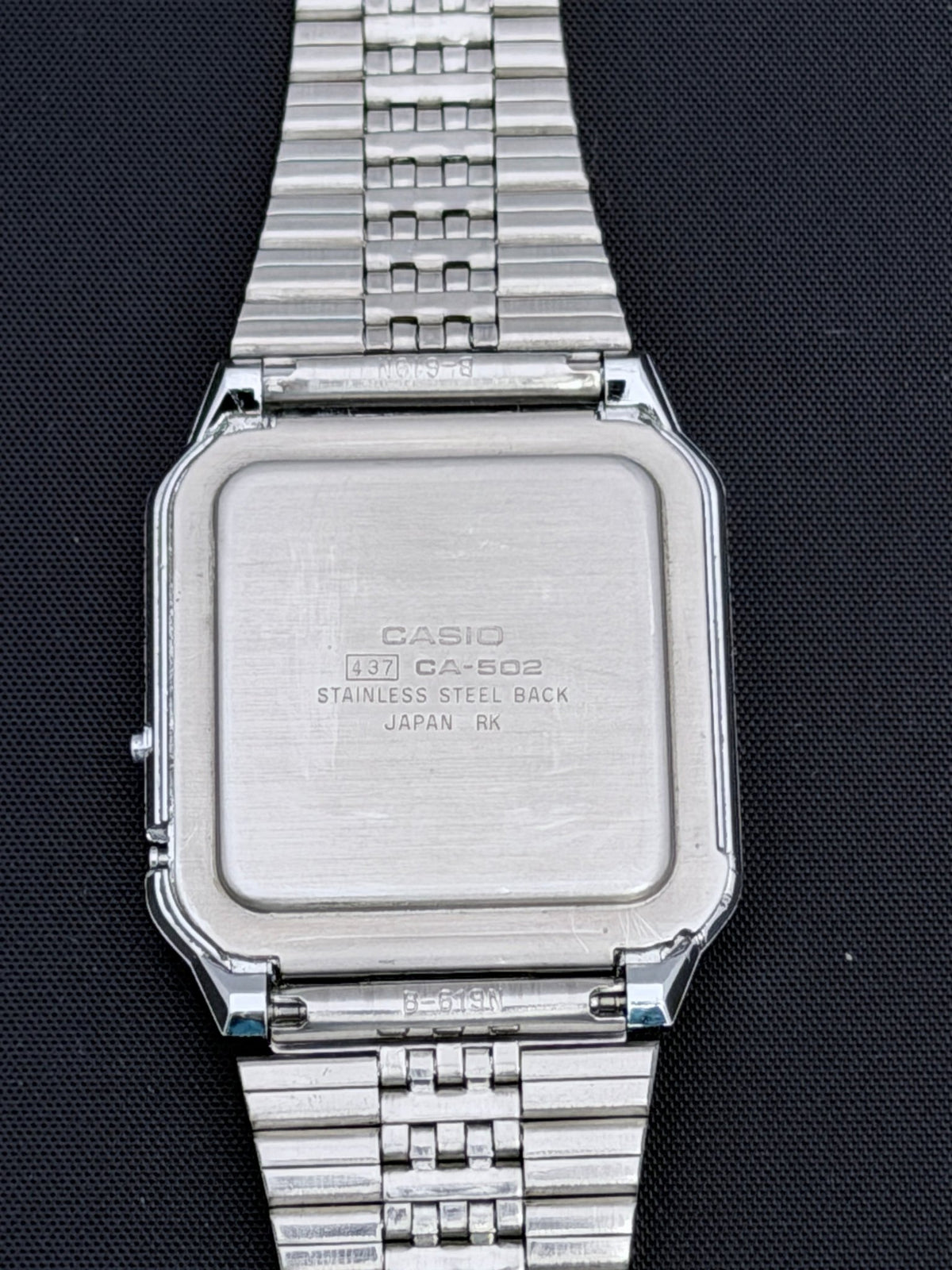 Casio CA-502 is a rare calculator watch Japan 1984 - VINDIGI