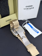 CASIO Gold (A1100G) all-metal digital watch from the Vintage collection. - VINDIGI