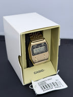 CASIO Gold (A1100G) all-metal digital watch from the Vintage collection. - VINDIGI