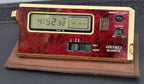 Seiko 7411-003R vintage quartz travel alarm clock - VINDIGI