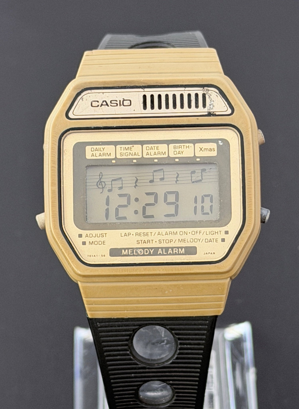 Casio 82H108 Melody Alarm Watch Japan 1980 "Beige Edition" - VINDIGI
