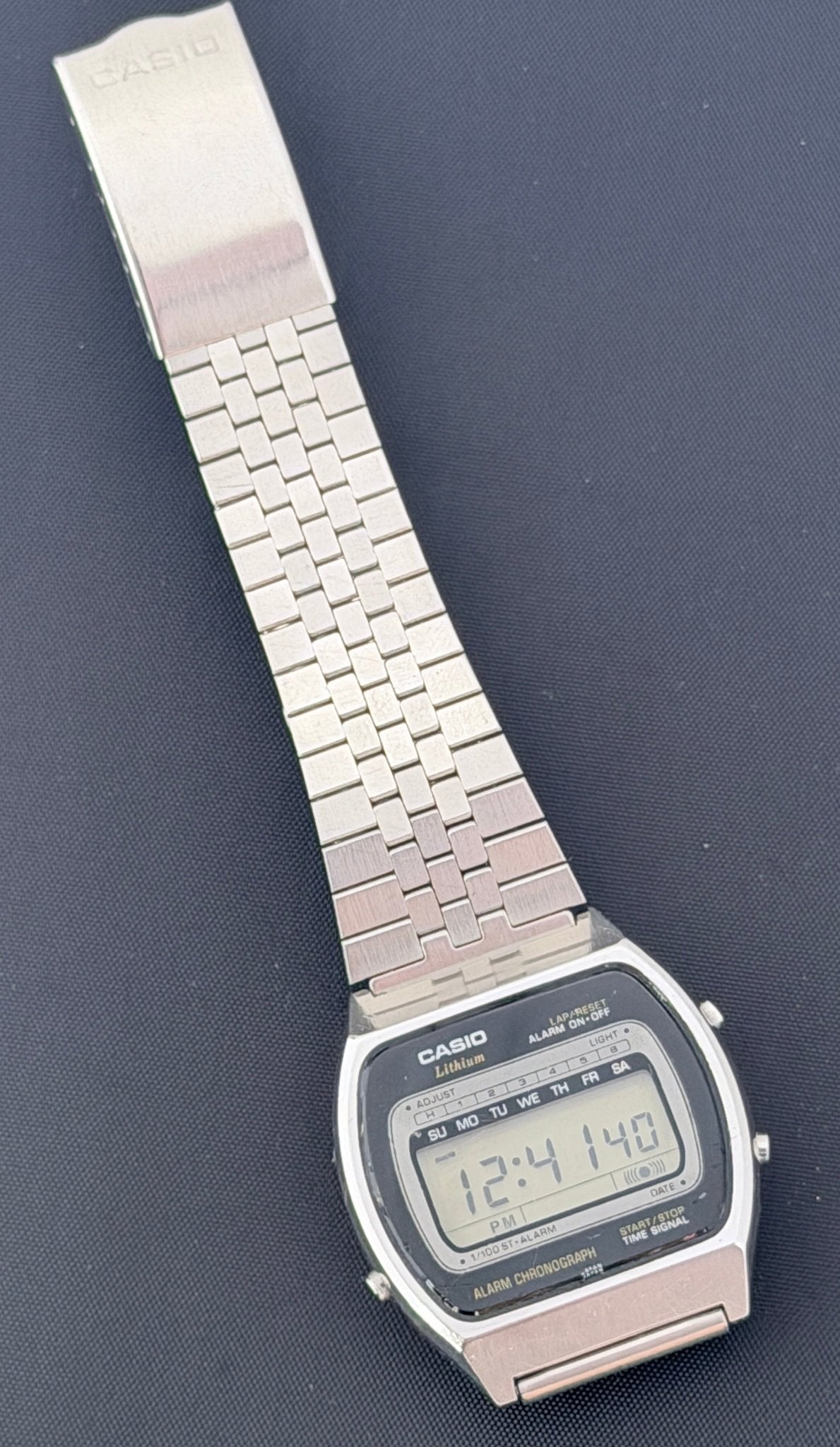 Casio Casiotron 81CS-36, iconic alarm chrono watch Japan 1978 - VINDIGI