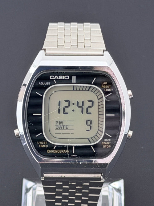Casio 56QS-38 "Time-Scan" rare watch Japan 1980 - VINDIGI