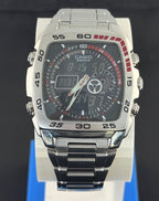 Casio Edifice EFA-122 ana-digi sports watch "Active Dial" from 2007 - VINDIGI