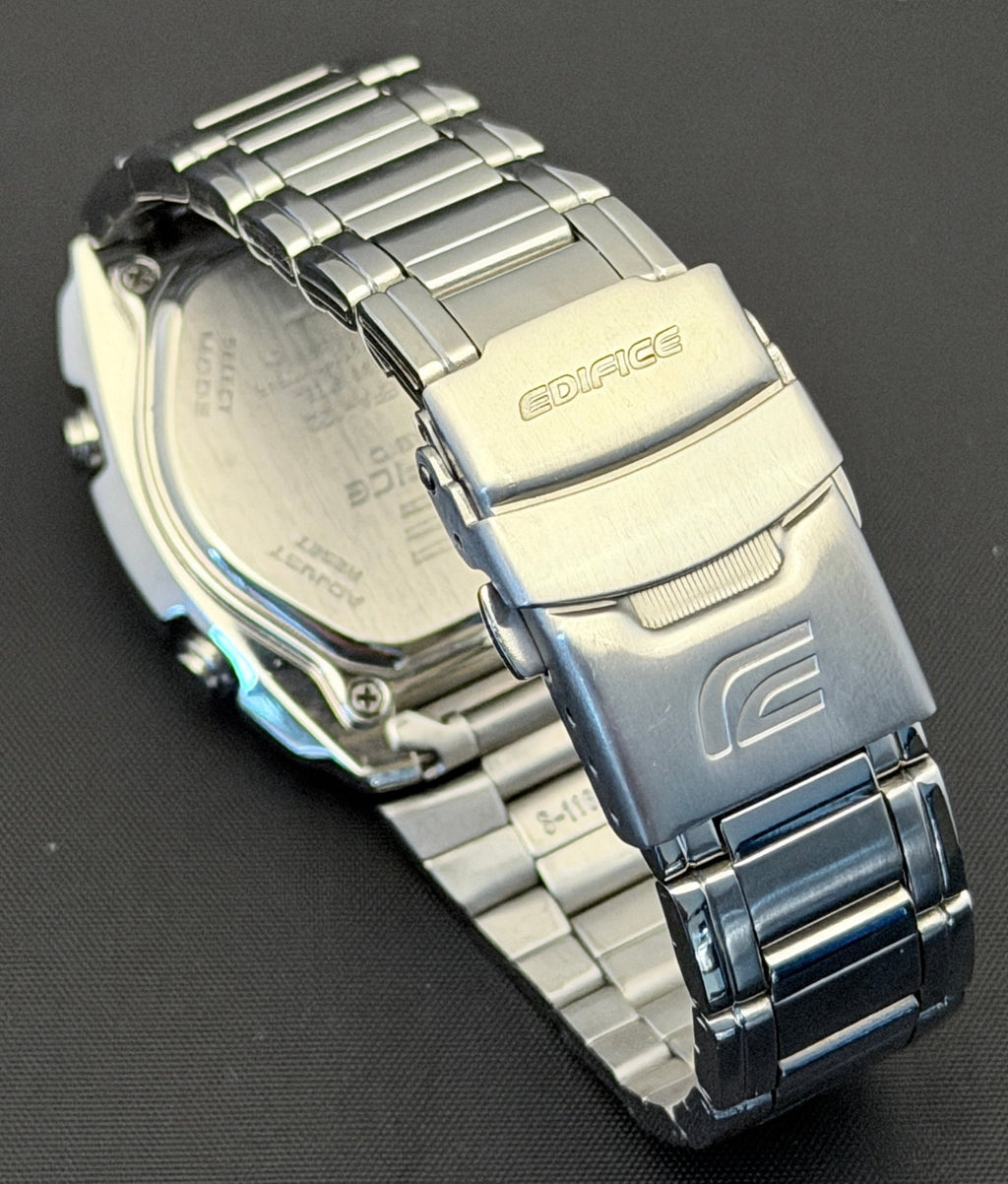Casio Edifice EFA-122 ana-digi sports watch "Active Dial" from 2007 - VINDIGI