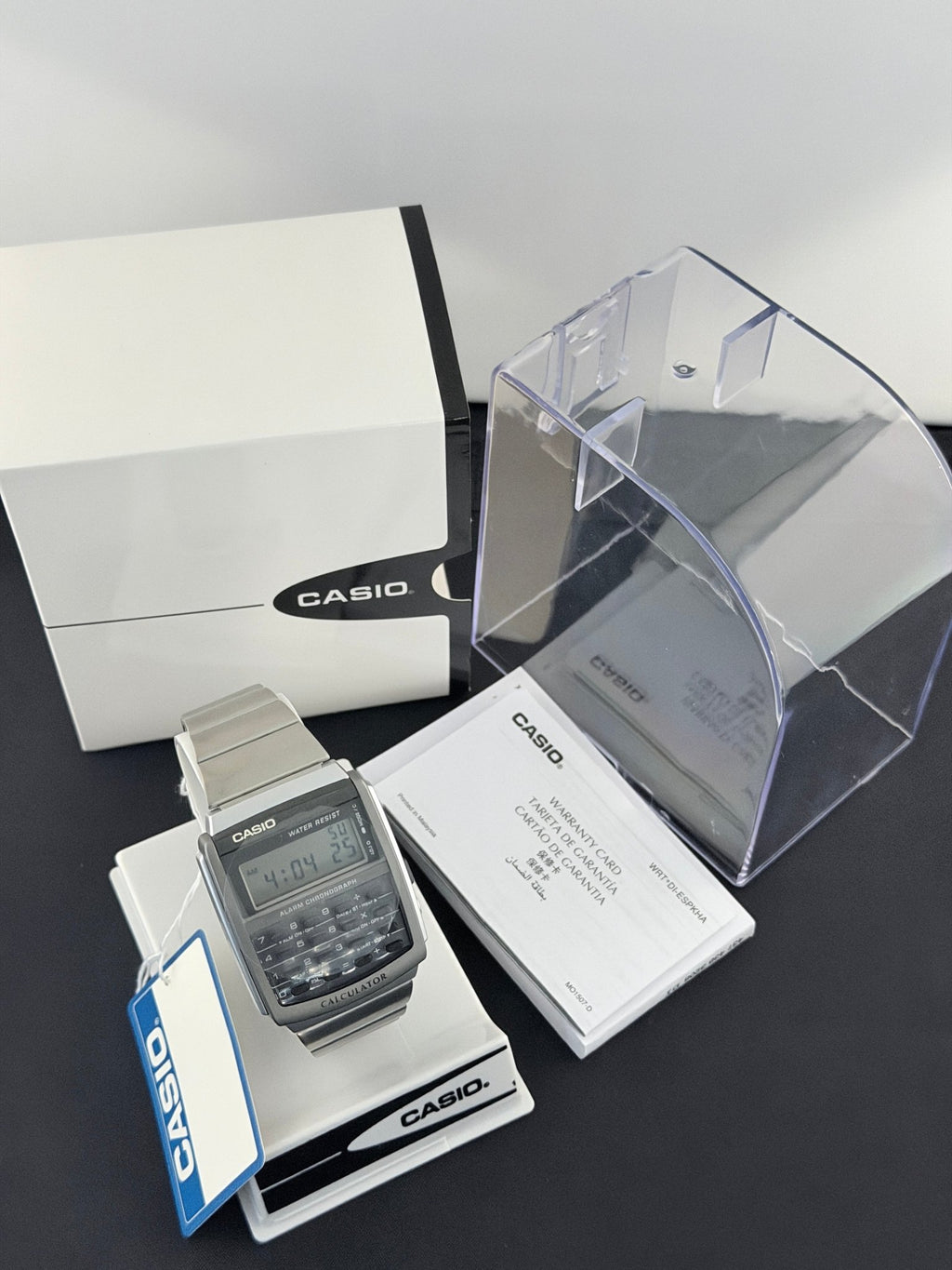Casio CA-506 calculator watch unused - VINDIGI